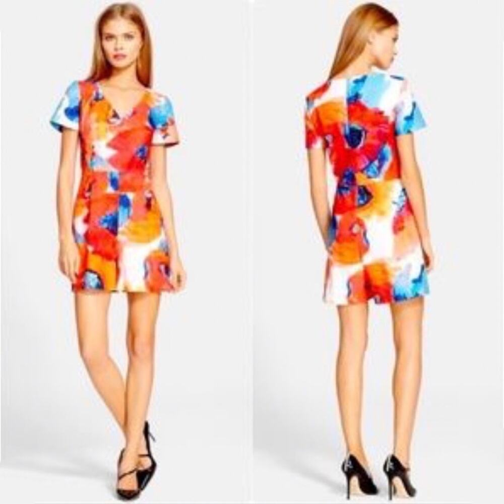 Trina Turk Florencia Floral Romper, Size 4